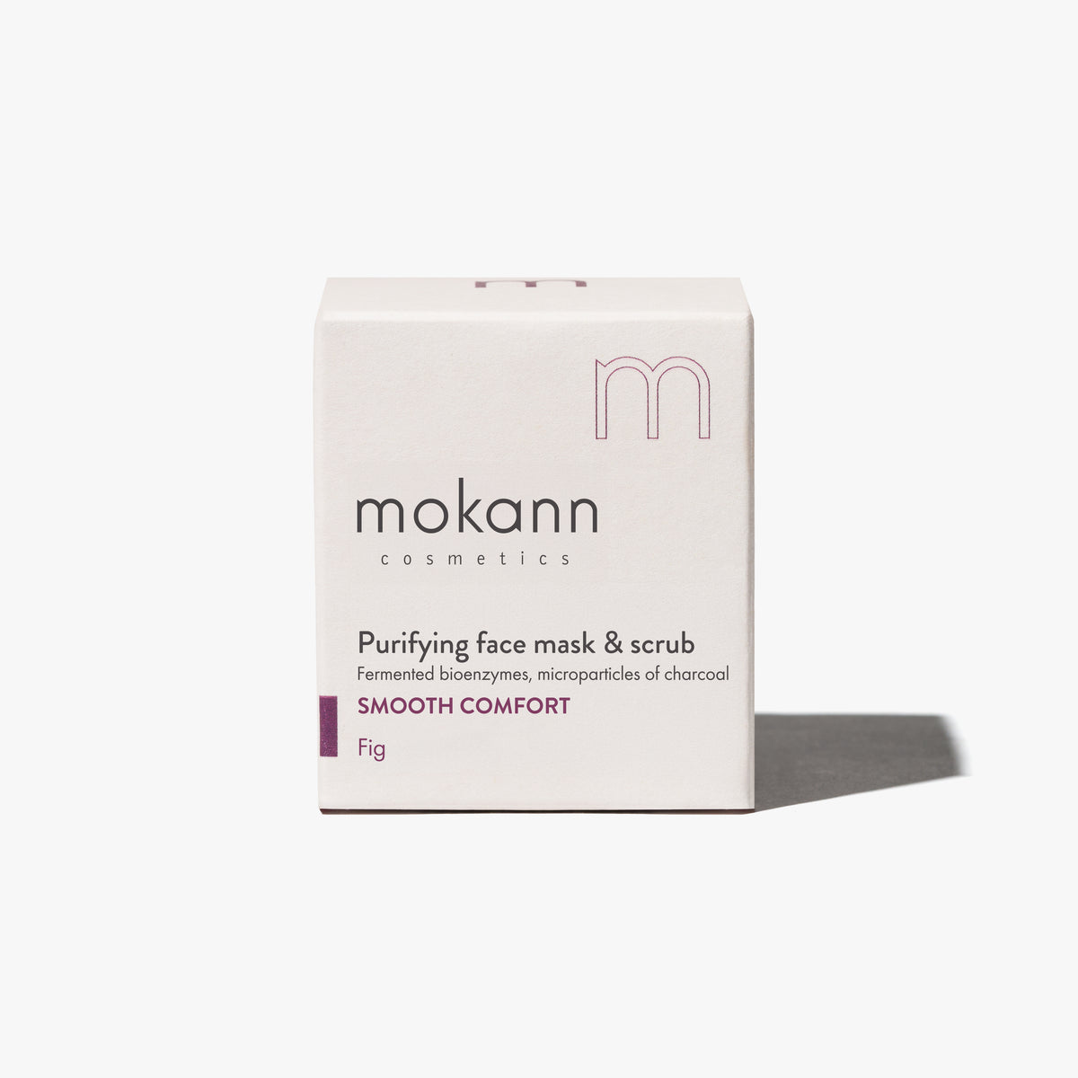 Maschera Levigante e Purificante Fico e Carbone — Mokann