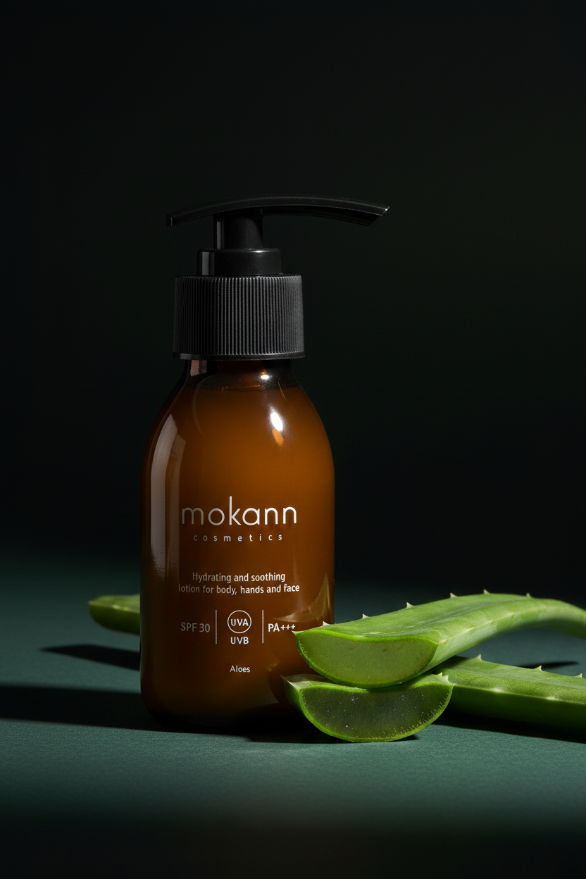 Aloe Vera SPF 30 Lotion – Studio Shot