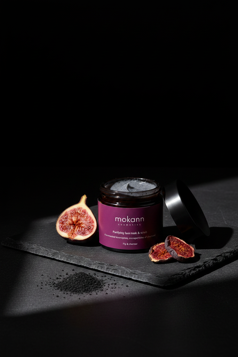 Maschera Levigante Fico e Carbone – Studio Shot